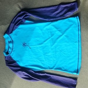 Grand Everest Blue Palm Rashguard